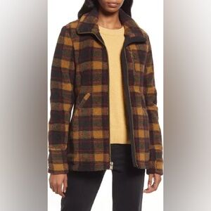 Pendleton | NWOT Ladies' Alder Berber Plaid Fleece Jacket